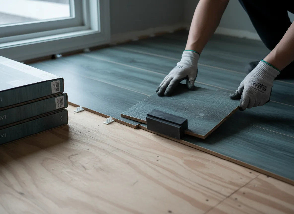 Luxury Vinyl Plank Installation company in Olmitz, KS